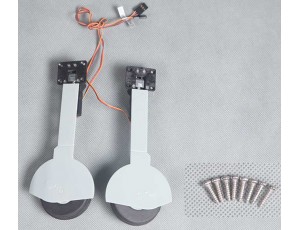 FMS 1.1M Zero A6M5 Electric Retract Main Landing Gear Set